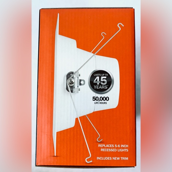 NWT FEIT LED Dimmable 2 Pack 5-6 inch RETROFIT Recessed Lights 2700K Soft White - Picture 3 of 6